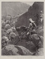 An der Front mit der Nil-Expedition
